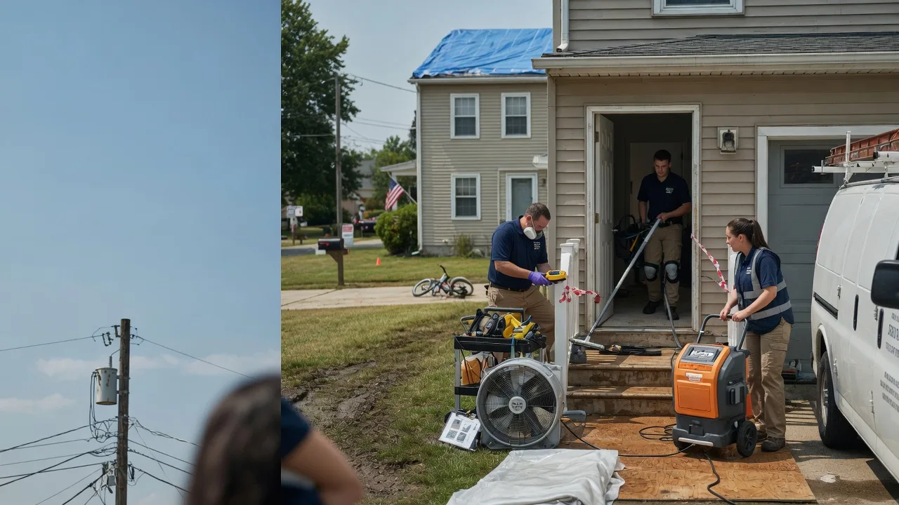 Water Damage Repair in Congerville, IL near me
